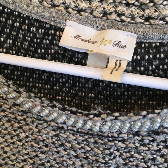 ANTHROPOLOGIE MEADOW RUE BEAD TRIMMED TOP‎ - Picture 4 of 6